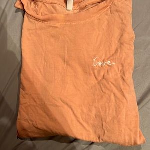 Peach “love” T-shirt short sleeve